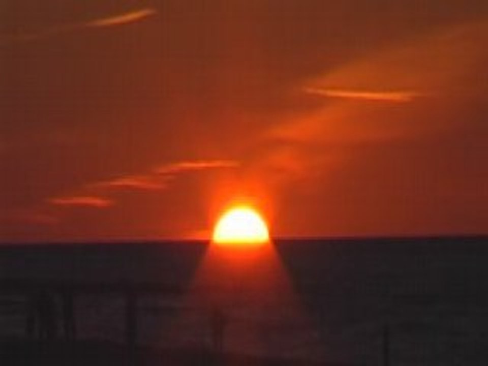 Sunset in France