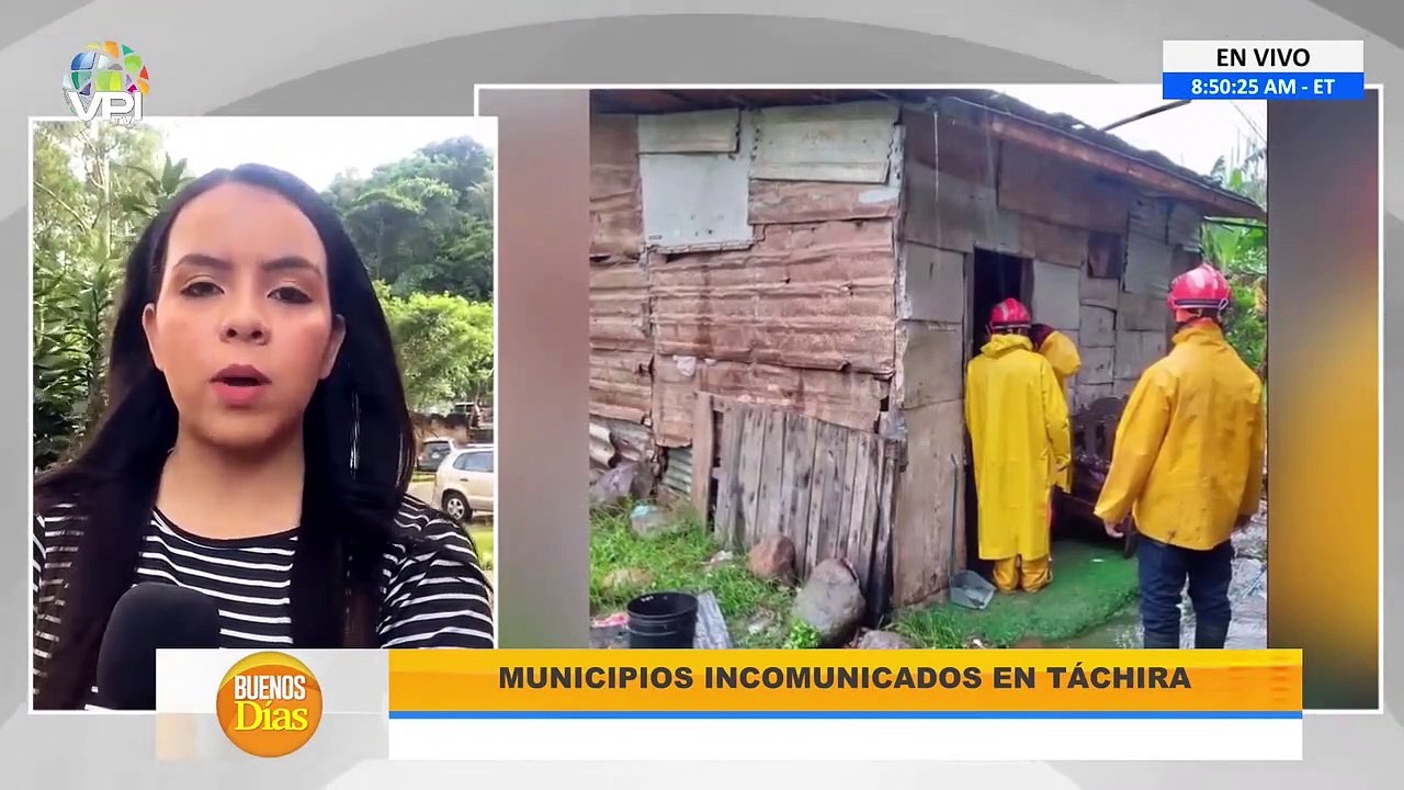 Fuertes lluvias causaron desbordamiento de ríos en Táchira 