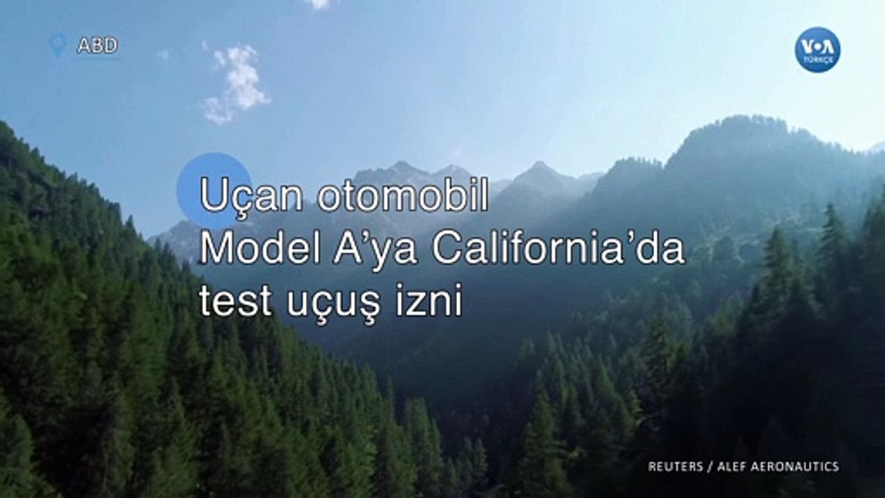 Uçan otomobil Model A’ya California’da test uçuş izni