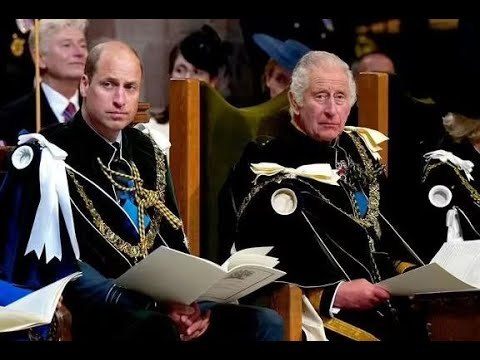 Le prince William est assis à côté du roi Charles pour le couronnement écossais dans un message roya
