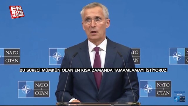 NATO Genel Sekreteri Stoltenberg: Erdoğan ve Kristersson ile görüşeceğim