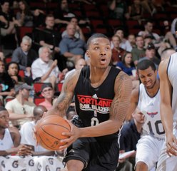 Historical Summer League Play: Damian Lillard dunk in 2012