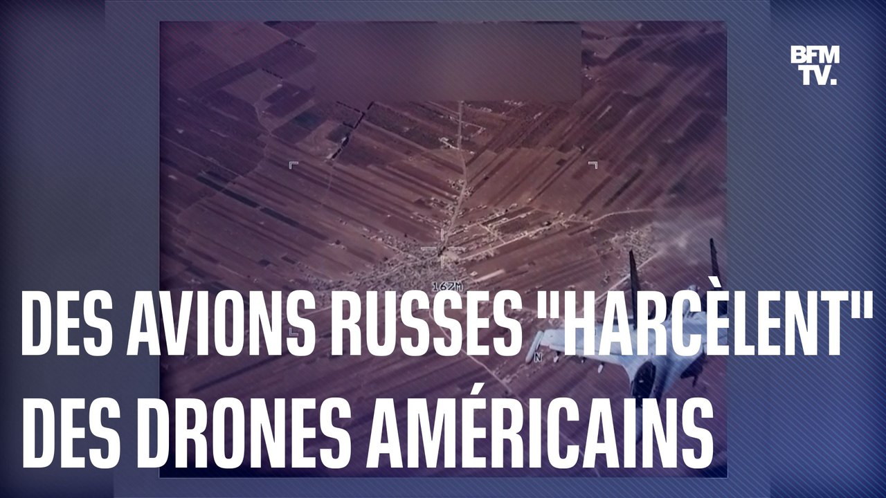 Des avions de combat russes "harcèlent" des drones américains, selon l’armée