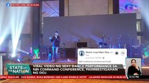 Viral video ng sexy dance performance sa  NBI Command Conference, paiimbestigahan ng DOJ | SONA
