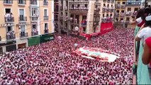 El mensaje a la UEFA de Pamplona en pleno chupinazo de San Fermín por la no sanción al Barça y sí a Osasuna