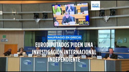 Eurodiputados exigen una investigación internacional independiente sobre el gran naufragio de junio