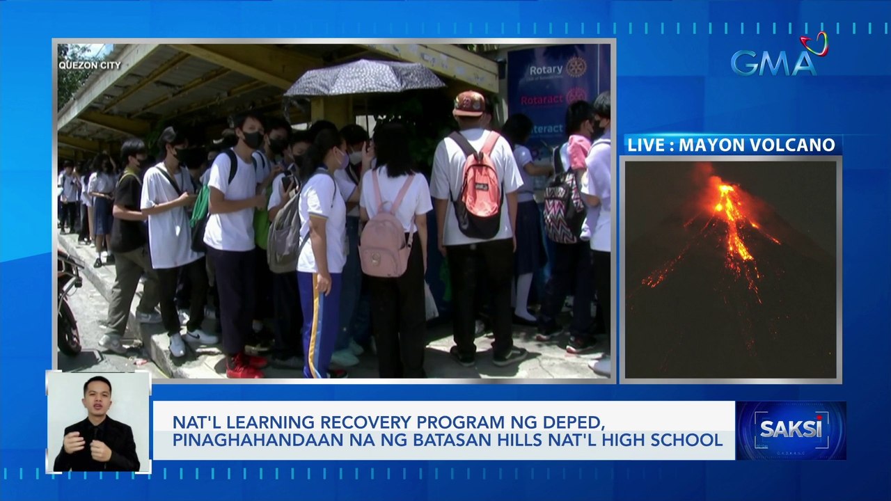 Nat'l Learning Recovery Program ng DEPED, pinaghahandaan na ng Batasan Hills Nat'l High School | Saksi