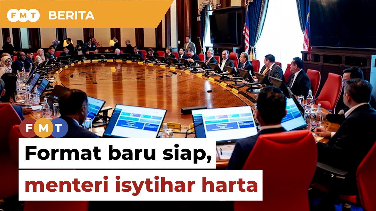 Menteri akan isytihar harta bila format baharu siap, kata PMO