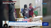 Gunting, tumusok sa ulo ng 8-taong-gulang na babae | Saksi