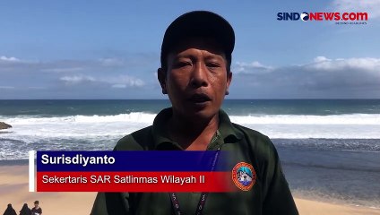 Waspada, Gelombang Tinggi Terjang Pantai Selatan Gunungkidul