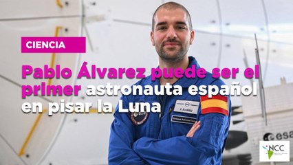Pablo Álvarez puede ser el primer astronauta español en pisar la Luna