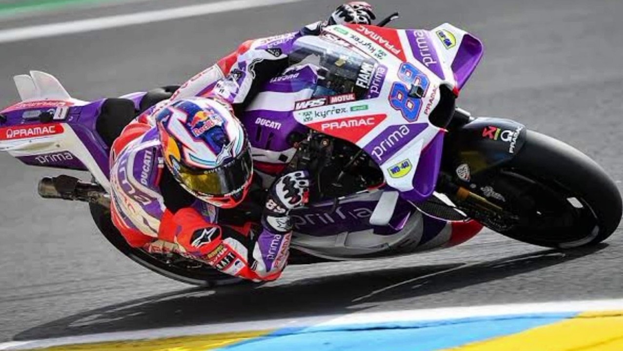 German MotoGP Champion 2023, Jorge Martin Very Emotional Victory And Francesco Bagnaia Sincerely Watching Jorge Martin Win MotoGP Germany 2023 @BeritaUpdate69