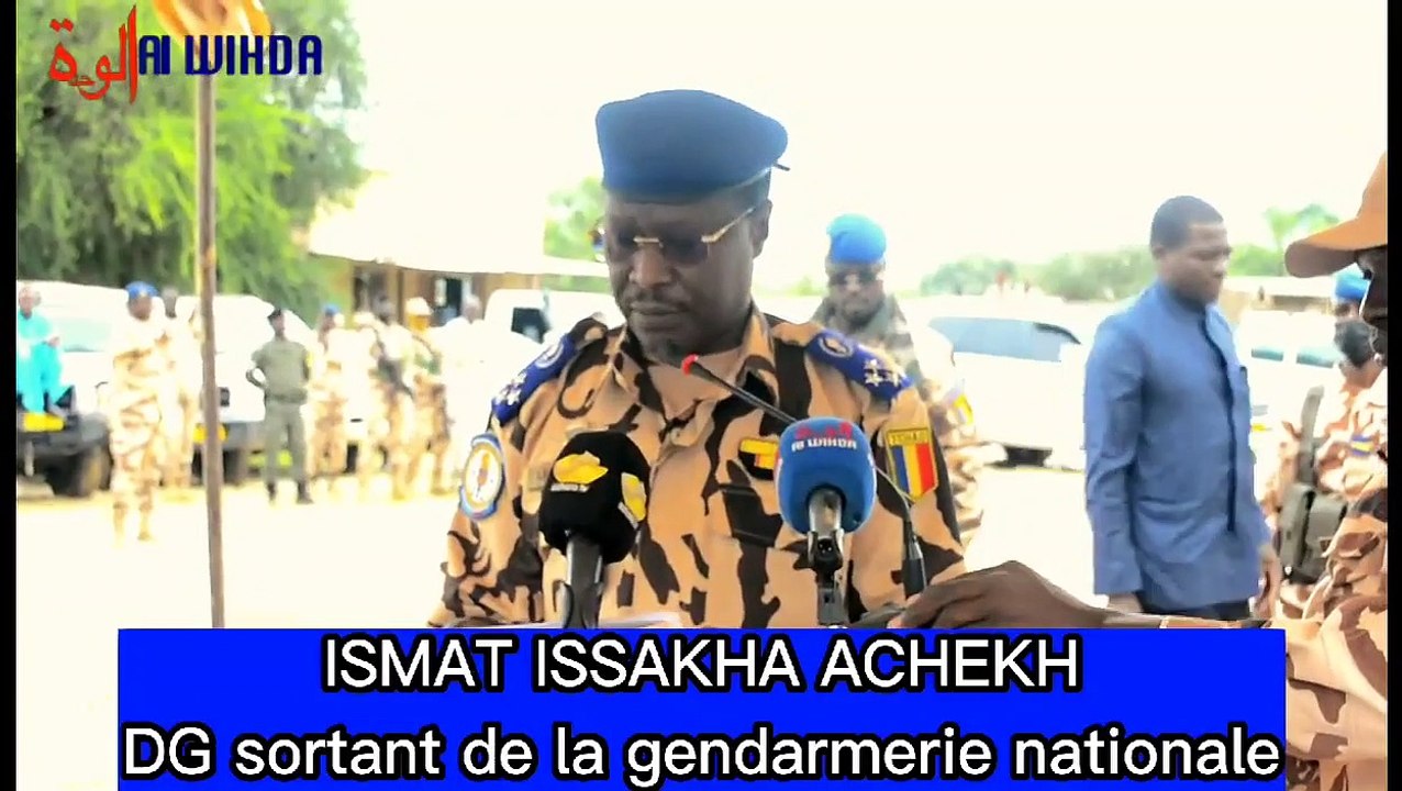 Tchad : discours du DG sortant de la gendarmerie Ismat Issakha Acheikh