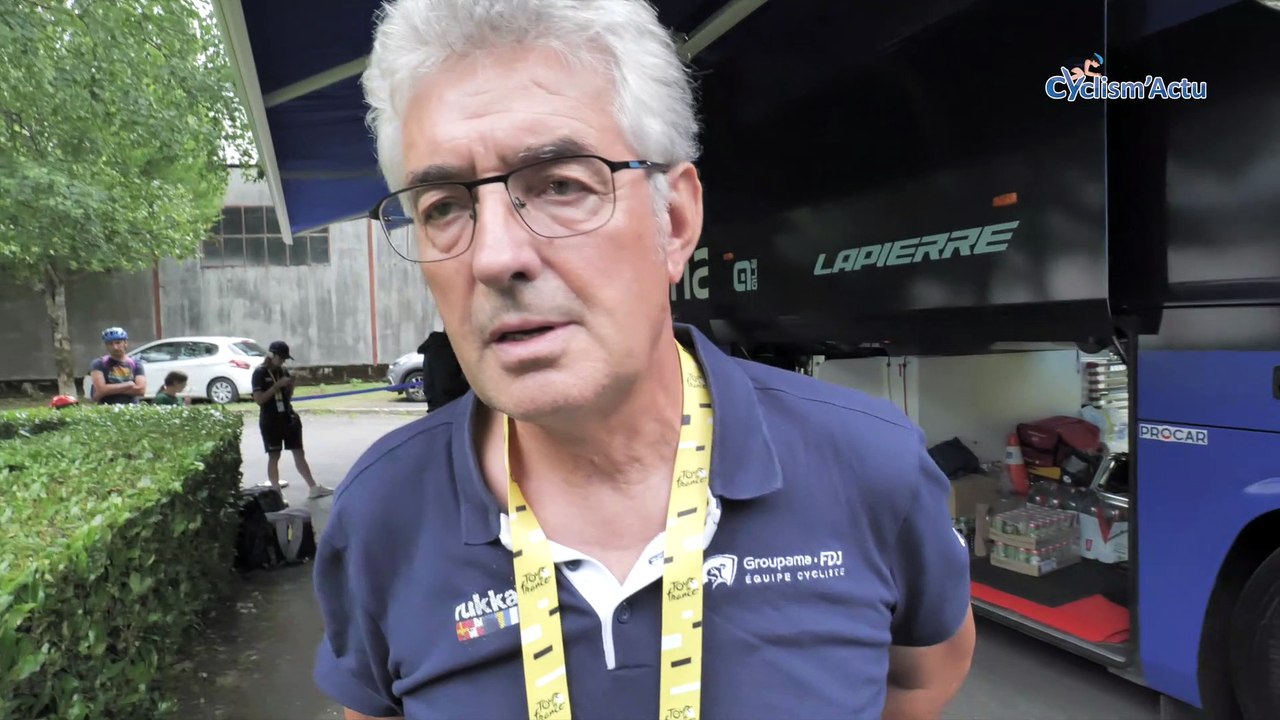 Tour de France 2023 - Marc Madiot : "Faudra m'expliquer à quoi joue la Jumbo-Visma car ce n'est quand même pas un manche à balai Tadej Pogacar