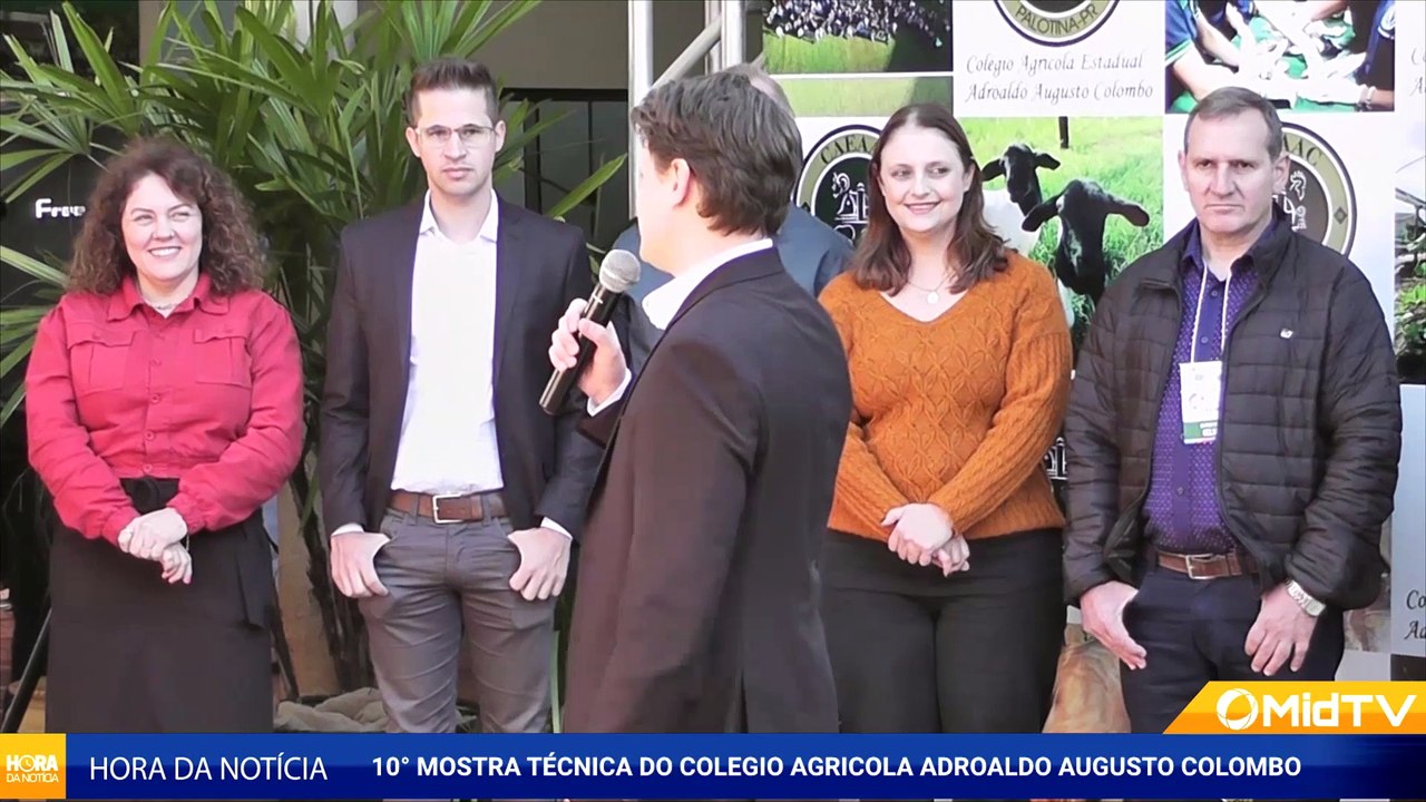 JHN - MIDTV - Administração municipal entrega asfalto em estrada de acesso ao Colégio Agrícola - Felipe Zago