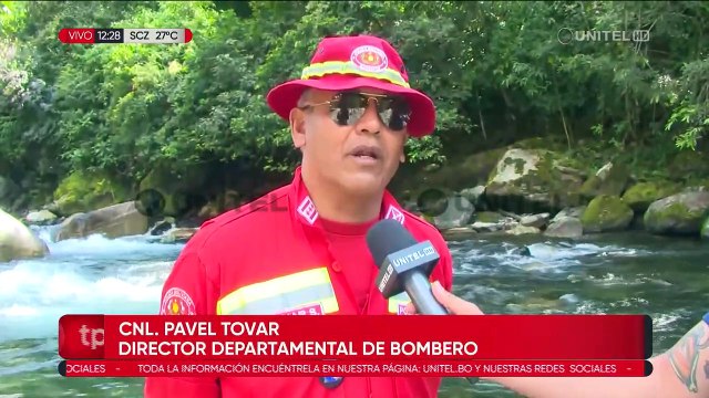 Bomberos y Policía llegan hasta El Choro sin hallar rastros del hombre desaparecido hace siete días atrás 