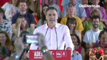 Sánchez arranca la campaña del PSOE: “España es mejor que PP y Vox”