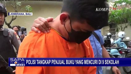 Penjual Buku Mencuri di 9 Sekolah, Uang Tunai hingga Perangkat Elektronik Jadi Sasaran!