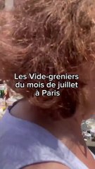 Les vide greniers du mois Juillet à Paris
