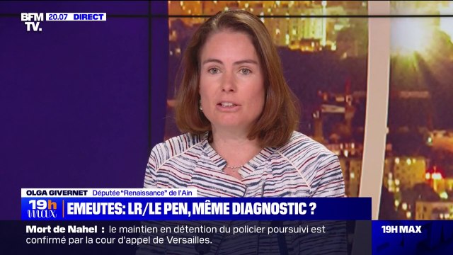 Émeutes/immigration: Un lien qu'il faut s'éviter de faire , pour Olga Givernet, députée “Renaissance” de l’Ain