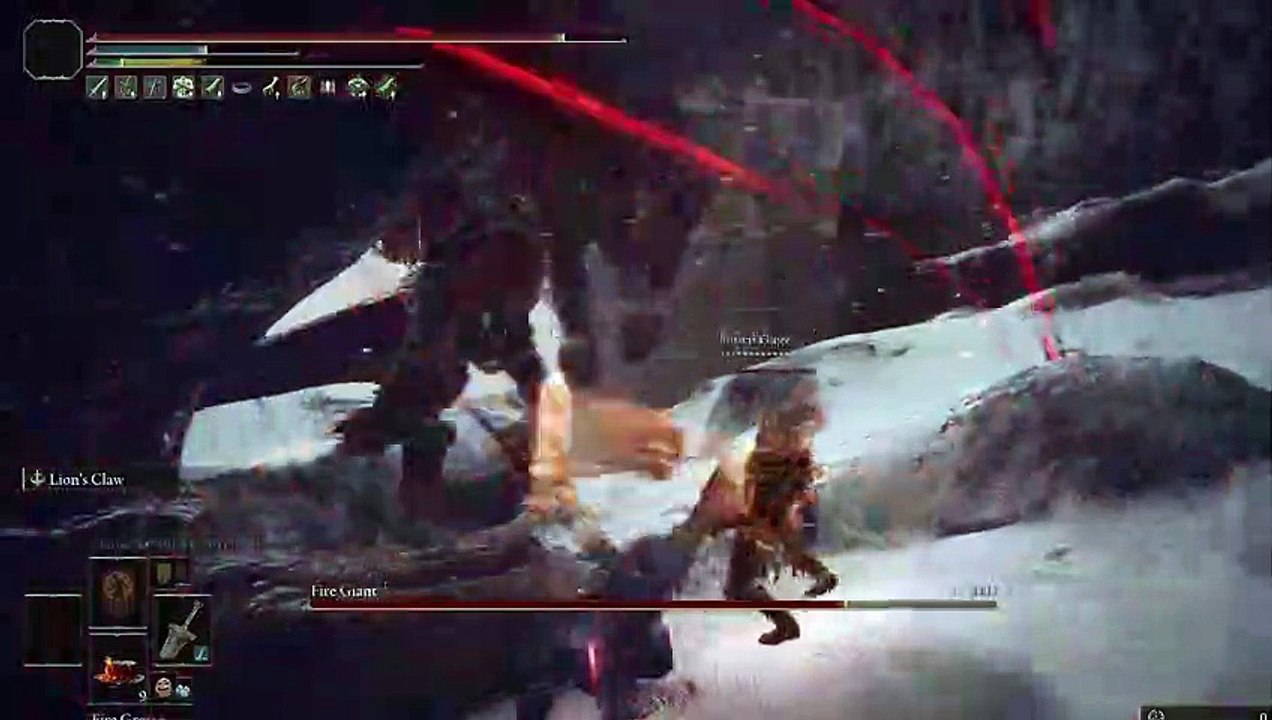 Defeat of the Fire Giant Co-OpElden Ring NG+ 03.-Justin Suvoy