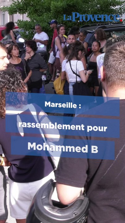 Marseille: Une centaine de personnes rassemblée à Air Bel pour Mohamed B