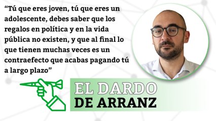 A ti, que eres joven y Yolanda Díaz te quiere comprar con 20.000 euros | EL DARDO DE ARRANZ