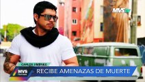 Carlos Jiménez, periodista, recibe amenazas de muerte