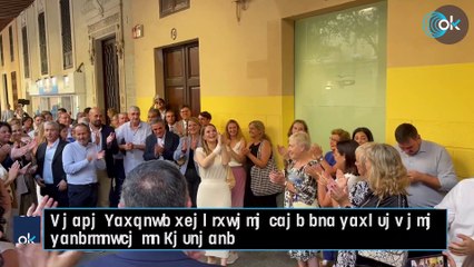 Marga Prohens ovacionada tras ser proclamada presidenta de Baleares