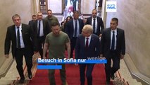 Selenskyj auf PR-Tour: Achtungserfolg in Sofia, aber Rudew spricht von Frieden