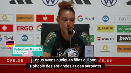 Allemagne - Quand Rauch évoque les phobies des joueuses avant le Mondial