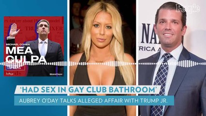 Aubrey O'Day Reveals She Had Sex with Donald Trump Jr. for the First Time in a 'Gay Club Bathroom'