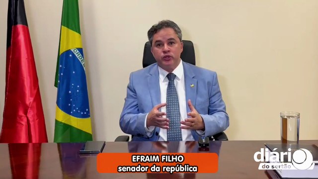 Proposta por Efraim Filho, minirreforma tributária” é aprovada no Senado e vai reduzir burocracia