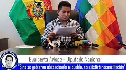 Evista ve ‘hipocresía’ y dice que ‘reconciliación así por así no va a haber’