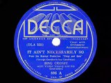 1936 Bing Crosby - It Ain’t Necessarily So