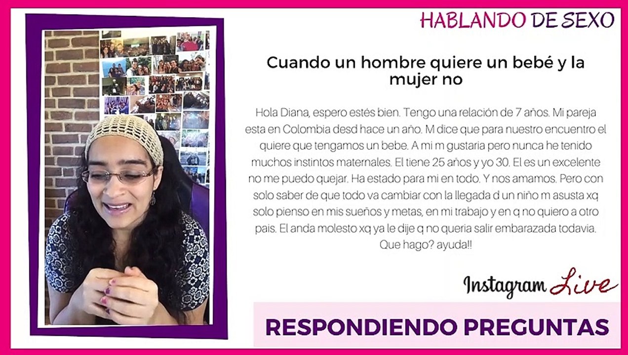 Tema: Cuando un hombre quiere un bebé y la mujer no