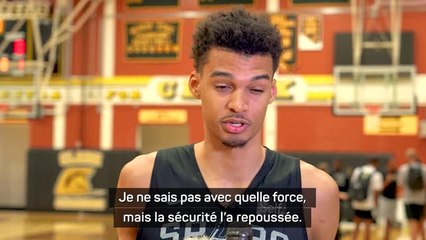 Spurs - Wembanyama donne sa version après l'incident entre sa sécurité et Britney Spears