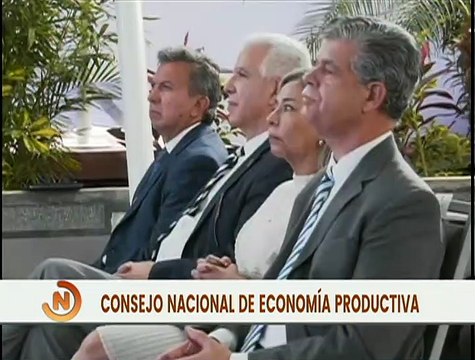Consejo Nacional de Economía Productiva se reúne para impulsar financiamiento a sectores productivos