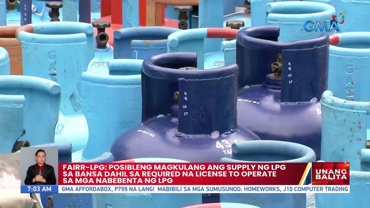 RESTRICTED DOE: License to operate at iba pang certifications, required na para sa mga LPG reseller simula ngayong araw | UB
