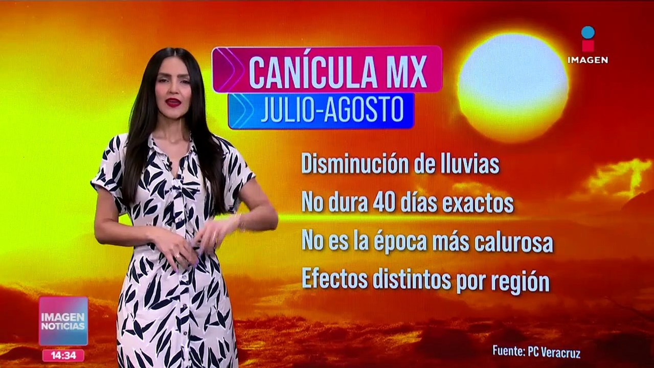¿Qué pasa durante la canícula?