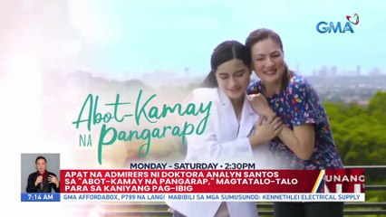 Apat na admirers ni Doktora Analyn Santos sa "Abot-Kamay na Pangarap", magtatalo-talo para sa kaniyang pag-ibig | UB