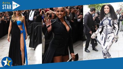 Louane, Heidi Klum, Cardi B, Wejdene… les looks les plus audacieux aperçus au défilé Jean-Paul Gault