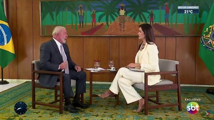 Em entrevista ao SBT, LULA fala sobre QUEDA DA INFLAÇÃO