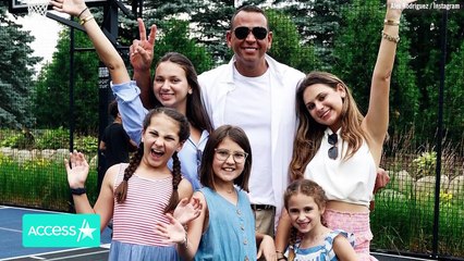 Alex Rodriguez BEAMS On July 4 w_ Girlfriend & Ex-Wife