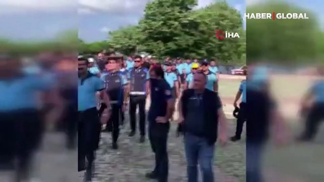 Kaçak yapı yıkımına giden bir polis ile İBB personelleri, silahlı ve bıçaklı saldırıya uğradı