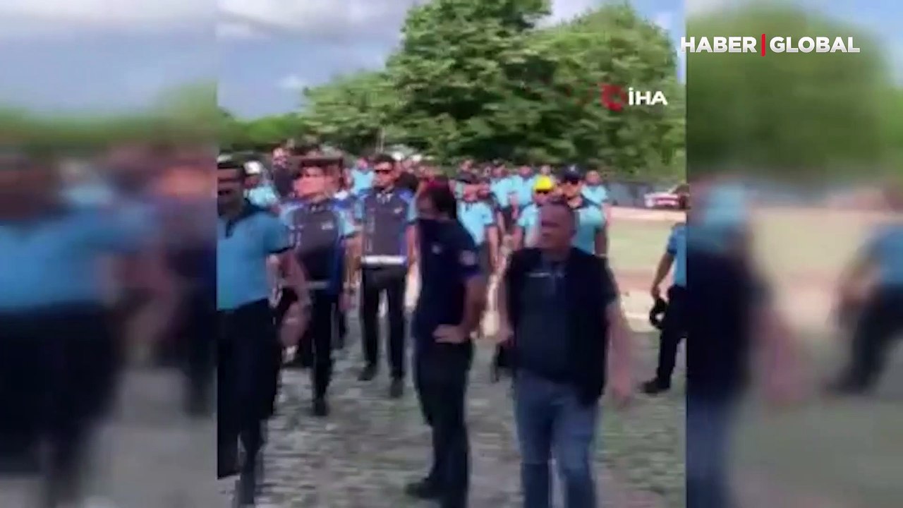 Kaçak yapı yıkımına giden bir polis ile İBB personelleri, silahlı ve bıçaklı saldırıya uğradı