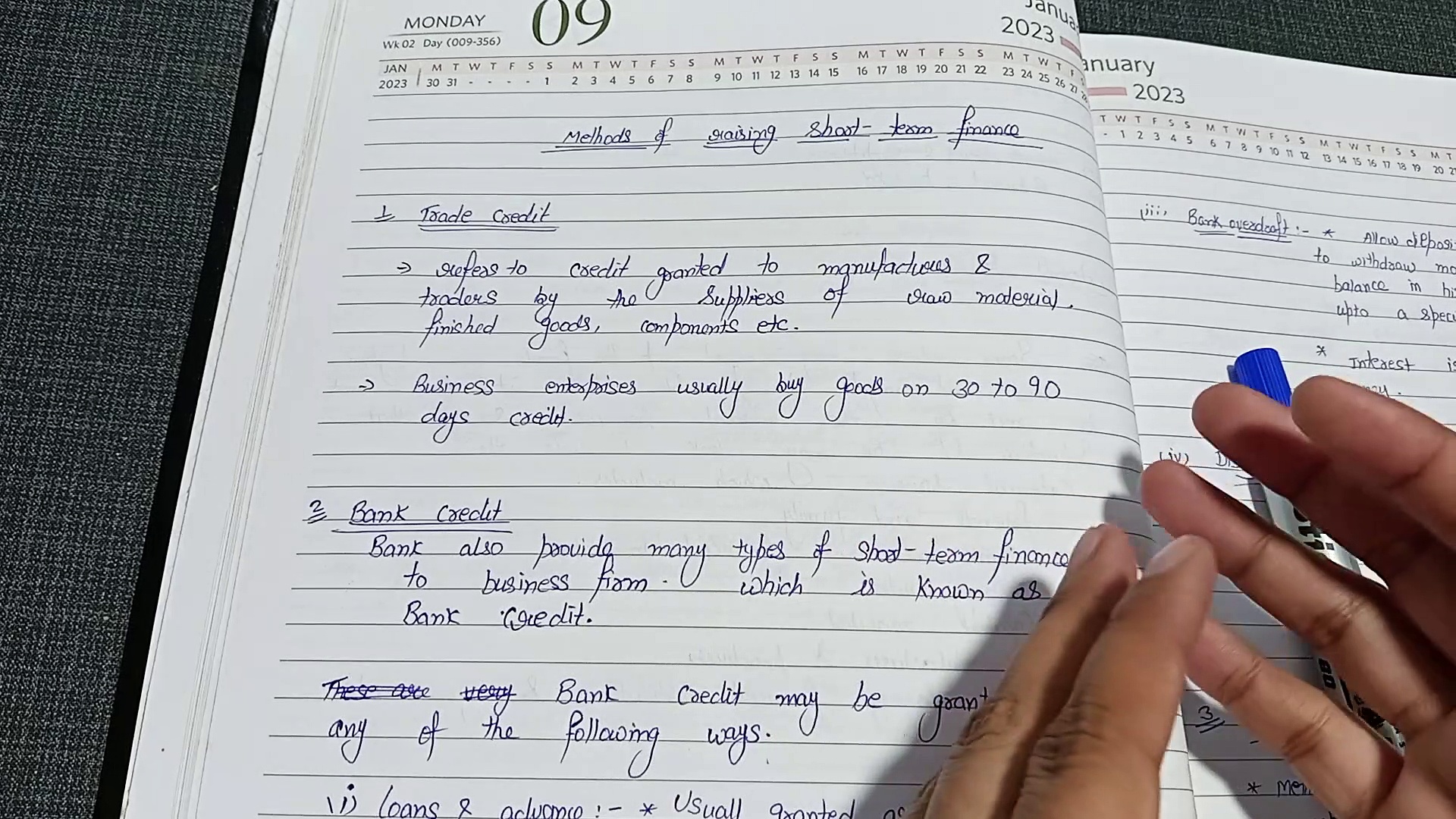 METHODS OF RAISING SHORT TERM FINANCE