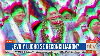 En medio de la crisis interna del MAS, Evo y Arce se dan la mano y disfrutan del fútbol en el Chapare