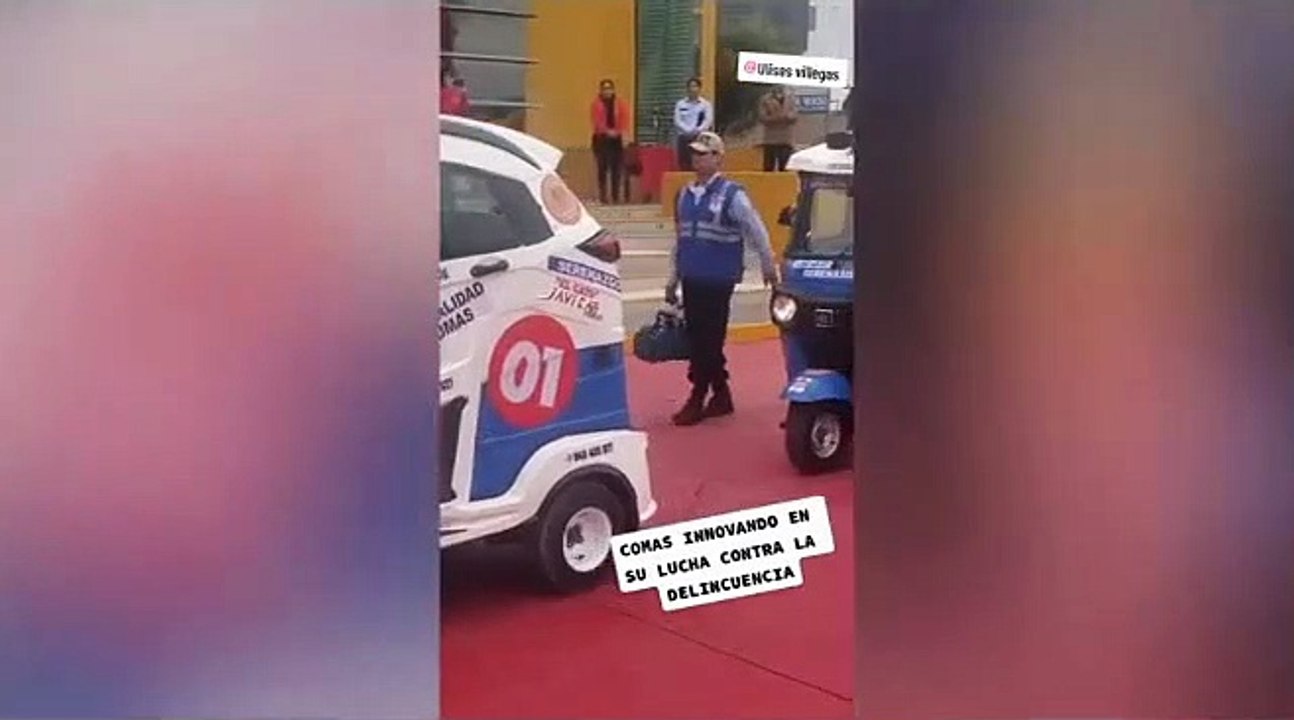 Serenazgo utilizará mototaxis para patrullar el distrito.
