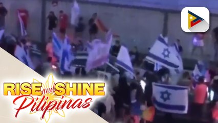 Kotse, nang-araro sa mga nagpoprotesta sa Ayalon Highway sa Tel Aviv